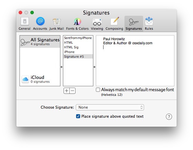 outlook for mac adding an image to signature